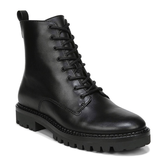vince women's cabria leather lace up boots